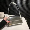 Sacs à bandoulière Femmes Totes Lumineux PU Cuir Chic Hobo Sac Argent Mode Aisselle Sacs À Main Designer Haute Qualité Parti Luxe Sac À Main