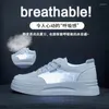 Sıradan Ayakkabı Comemore Kadın Lüks Eğitmenler Platform Spor Sneaker Ladies Yaz Kadınlar Düz Spor Koşuyor Beyaz 2024 Nefes Alabaç Sneakers 40