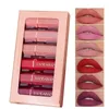 6st/Lot Lip Kit Matte Lipstick Waterproof Velvet Stick Tint Nude Cosmetic Makeup Set Professional Korean Beauty Cosmetics Kpop 240320