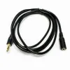 10M oortelefoon audiokabel 3,5 mm vergulde plug man-vrouw AUX-kabel