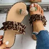 Sandaler Kvinnor Summer Flat 2024 Pearl Hawaiian Slip On Flip Flops Ananas Seaside Beach Slides Casual Shoes Ladies Slippers