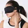 3D Voyage Sommeil Naturel Haute Qualité Portable Reste Doux Mémoire Mousse Bandeau Rembourré Couverture Eyepatch Couverture Ombre Masque Lunettes 94H1 #