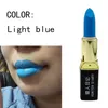 cos Rossetto Opaco Nero Blu Bianco Halen Vampire Trucco Marrone Giallo Verde Viola Lg Durata Impermeabile Lip Cosmetic 31Ip #