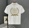 Herrenmode Sommer POLO T-shirts Casual Baumwolle Atmungsaktiv Männer Tees Kurzarm Koreanische Bequeme T-shirt D130