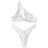 Damen Bademode Bikini Mode Split Beachwear Sommer Badeanzug Bademode Tankinis Set Häkeln