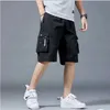 Men's Shorts Commodity shorts mens fashion 2021 summer casual pants student trend Hong Kong style pants 24323