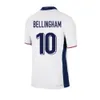 Brandneues 2024 2025 Euro/Cup Englands Nationalmannschafts-Fußballtrikot BELLINGHAM KANE Home Away RICE SAKA FODEN RASHFORD STERLING STONES Fan-Spieler-Fußballtrikot