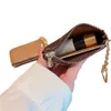 Moda yeni tasarımcı anahtarlık anahtar zincir kolye araba anahtarlık kolye lüks çok renkli erkek ve kadın için anahtar organizatör çanta zinciri kart kasası para çanta kart tutucu