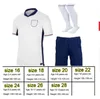 England 2024 Soccer Trikots Saka Foden Bellingham Rashford England Kane Sterling Grealish National Football Kit 24 25 rote Hemden Weißblau Kids Kit Top