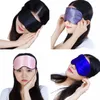 Couverture des yeux Imité Soie Sommeil Masque Pour Les Yeux Slee Rembourré Ombre Patch Yeux Bandeaux Portable Voyage Eyepatch Voyage Relax Reste 50oO #