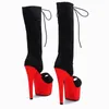 Dance Buty damskie 17 cm/7 cali PU Górna platforma na wysokim obcasie Buty BOOTS 056