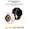 Watches 2022 Ny Bluetooth Svar Call Smart Watch Women Custom Dial Sport Fitness Tracker Man Waterproof Smartwatch för Android iOS+Box