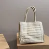 Borsa firmata Borsa a tracolla Borsa forma M Borsa a tracolla di lusso da DONNA borsa tote bag di alta qualità Borsa con fiocco in paglia