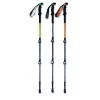 Sticks 66135 cm Camping Trekking Pole Outdoor Spazierstock Teleskop 3 Abschnitt Wandern Carbon Aluminium Legierung Stick