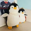 Stuffed Plush Animals 25/35cm Penguin Stuffed Animal Doll Kawaii Penguin Seping Plush Toy Home Decor Soft Hug Pillow Toys Gifts For Kids Whosas L240320