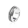 Pierścień męski pokręcony pierścień moda eleganckie białe pierścienie perły zaręczyny dla kobiet skręć kryształowy pierścień luksusowe akcesoria biżuterii