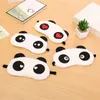 Sevimli Panda Göz Maskesi Peluş Peluş Uyku Göz Maskesi Dinlenme Işığı Engelleme Gözü Koruma X3ys#