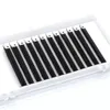 12 Lines YY Design Eye Les Extensis Black Soft Invividual Faux Mink False Eyeles Y Shape Volume Les Tools 8-12mm J7E5#