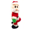 Boîtes musicales électriques chanter danser santa clause poupée hip shake sigle de Noël cadeaux de Noël accessoires cadeaux enfants