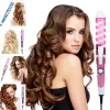 Ferros profissional modelador de cabelo rolo magia espiral curling ferros aquecimento rápido curling varinha elétrica modelador de cabelo pro ferramenta estilo