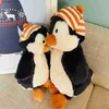 Schleczone pluszowe zwierzęta 25/35 cm pingwiny nadziewana lalka zwierząt kawaii pingwina seping pluszowa zabawka wystrój domu miękki uścisk