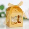 Gift Wrap 50Pcs Hollowed Musical Note Candy Box Cookie Chocolate Packaging Bag Birthday Event S Favor Supplies