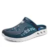 Sandaler högkvalitativa sommarmän sandaler Vattenssportskor gummisula slitresistenta vattenskor Crok Men's Outdoor Beach Jelly Shoes