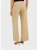 Женские джинсы, прямые брюки, женские однотонные брюки с высокой талией, весна 2024, женский широкий костюм, укороченные брюки