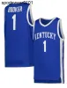 Kentucky Wildcats Basketball Jerseys Dostosowane NCAA 14 Brennan Canada 4 Daimon Collins 13 Grant Darbyshire 1 CJ Fredrick Men Youth Women Jerseys