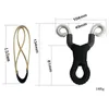 Katapultband Professioneel met jacht Krachtig stalen schot Roestvrij rubber Outdoor Slingshot Sport Sling Schieten Wpcbm