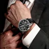 Montre MAURICE LACROIX série Ben Tao, chronographe à trois yeux, mode haut décontracté, montre de luxe en cuir, cadeau, 2024