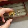 Klusterringar gul agat oval ringkombination s925 rent silver pekfinger överlägg stil 2024 smycken grossist för kvinnor