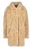 Windbreaker Fashion Shearling Heated Teddy Fleece Buttons Warm Wool Ladies Jackets Faux Fur Fall Winter Custom Long Women Coats