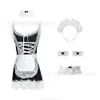 Fun Lingerie Set, Large Size 200 Pounds, Chubby M, Pure Desire, Suspender, Sexy, Backless, Small Chest, Big Maid Uniform 969025