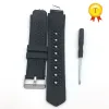 Tillbehör Ny ankomst ersättning Silikonrem för KW88 Smart Watch Belt Watch Straps med en gratis skruvmejsel för KW88 Pro Smartwatch