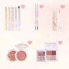 Flor Jelly Batom Eyeshadow Set Floria Primeiro Beijo Love Series Lip Gloss Mirror Water Light Lip Glaze Beauty Cosmetics Define Z86u #