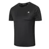 Schnell trocknendes Kurzarm-Herren-Sommer-T-Shirt, dünne, atmungsaktive Eisseide, Outdoor-Laufsport, schnell trocknende Kleidung, Fitness