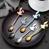 Spoons Spoon Durable Smooth Adorable Stirrer Trendy In-demand Coffee Easy To Clean High Quality Lovely Dessert Accessory Fun Cute