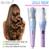 Ferri da stiro Bigodino per capelli rotante automatico Bigodino per capelli elettrico multifunzionale LCD Ferro arricciacapelli Automatico Air Spin Magic Curling Styling Tool