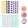 28pcs Star Invisible Acne Removal Stickers Colorful Acne Pimple Patch Beauty Acid Acne Spot Cover Ccealer Face Skin Care Tools P5TL#