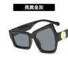 2 pcs Fashion luxury designer Eyebrow picking funny Sunglasses 2022 new sunglasses personality irregular size eyes hip hop Sunglasses trend