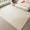 Tapis Tapis Salon Lumière Luxe Tapis De Sol Chambre À Coucher Sans Lavage Épaissi