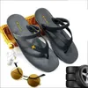 Sandals for Men Soft Tires Rubber Flip Flops Summer Fashion Breathable Casual Shoes 240323