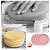 4-inch Layer Bakeware Molds Silicone Cake Pan Cake Mold Round Heart Dessert Cutting-free Cakes Mould Muffin Baking Tools