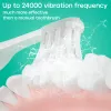 Toothbrush XFU 2102 Portable Travel Sonic Electric Toothbrush with Battery Power & Aluminum Handle Dupont Replacement Brush Head Available