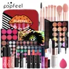 Popfeel Lip Gloss Foundation Rouge à lèvres Ccealer Outils Cotect Kit de fard à paupières Maquillaje Kits de maquillage professionnels pour débutants DC08 o3kn #