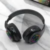 Processadores fones de ouvido fones de ouvido Blutooth Gamer Surround som sem fio do fone de ouvido sem fio USB com microfone colorido para laptop PC Laptop fone de ouvido