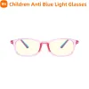 Contrôle Xiaomi MIjia enfants Anti lumière bleue lunettes Anti rayonnement pour ordinateur téléphone lunettes lumière plate Protection des yeux Anti Fatigue