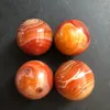 Dekorativa figurer Natural Silk Agate Ball Mixed Gemstone Rock and Minerals Crystal Stone For Chakra Healing Fengshui Decortion