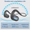 Trådlösa Bluetooth -headset med mikrofon löstagbar mute -knapp Öppna öronbilar Hörlurar för mobiltelefoner Business Office 240314